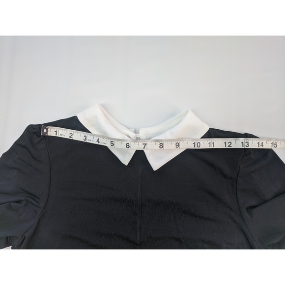 House of Harlow Wednesday Addams Collared blouse NWOT - Picture 5 of 8